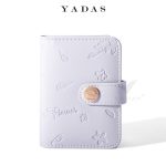 Women Fashion Fresh Floral Embossed Folding Pu Wallet - Image 9