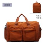 Fashion Casual Solid Color Wet And Dry Separable Large Capacity Foldable Portable Travel Duffle Bags - Image 10