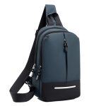 Wholesale Men Fashion Casual Oxford Cloth Large Capacity Adjustable Strap Chest Bag - Image 3