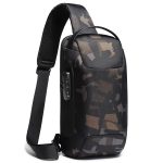 Wholesale Men Fashion Casual Waterproof Chest Bag - Image 3