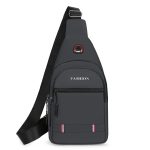 Wholesale Men Fashion Casual Commuter Oxford Chest Bag - Image 10