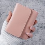Wholesale Simple Solid Color Multi-Function Card Bag Three-Fold Wallet - Image 10