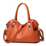 Wholesale Women Fashion Casual Solid Color Large Capacity Handbag - Image 10