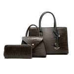Wholesale Simple And Fashionable Bag Lizard Print Handbag Three-Piece Set - Image 10