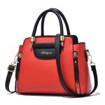 Wholesale Women Fashion Casual Color Blocke Handbag - Image 5