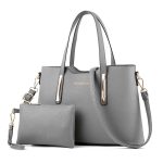 Wholesale Women Fashion Casual Large-Capasity Handbag Two-Piece Set - Image 4