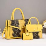 Wholesale Women Elegant Stone-Print Large-Capacity Handbag Sets - Image 6