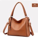 Women Autumn And Winter Soft Leather Tote Bag - Image 10