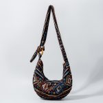 Wholesale Women Fashion Retro Boho Geometric Patterns Canvas Shoulder Bag - Image 10