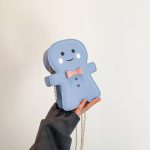 Wholesale Women Fashion Creative Cute Cartoon Solid Color Gingerbread-Man Shoulder Bag - Image 10