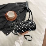 Wholesale Women Fashion Casual Dot Print Shoulder Bag - Image 9