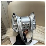 Women Fashion Casual Solid Color Bowknot Shoulder Bag - Image 9