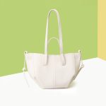 Women Fashion Casual Solid Color Large Capacity Handbag - Image 9