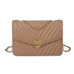 Wholesale Simple Stitch Flip Square Shoulder Bag - Image 10