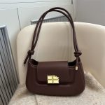 Women Fashion Casual Simple Solid Color Shoulder Bag - Image 8