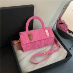 Women Fashion Casual Solid Color Pu Rectangular Shoulder Bag - Image 9