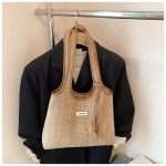 Women Stripe Casual Large Capacity Shoulder Bag - Image 10