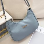 Soft Litchi Grain Women Underarm Bag - Image 8