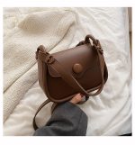 Wholesale Simple Women Color Blocking Shoulder Bag - Image 10
