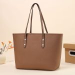 Wholesale Simple Solid Color Large Capacity Tote Bag - Image 10