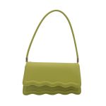 Wave Design Women Candy Color Underarm Bag - Image 10