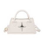 Wholesale Women Fashion Casual Simple Solid Color Cross Buckle Handbag - Image 10