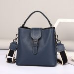 Wholesale Women'S Fashion All-Match Bucket Bag Genuine Leather Handbag - Image 10
