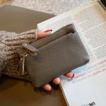 Women Fashion Simple Mini Zipper Leather Wallets - Image 10