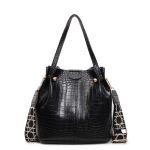 Wholesale Women Fashion Casual Solid Color Bucket Handbag - Image 4