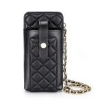 Wholesale Women Fashion Rhombic Leather Rectangular Chain Mini Crossbody Bag - Image 9