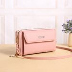 Wholesale Women Casual Clamshell Design Solid Color Large Capacity Purse - Image 9