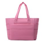 Wholesale Women Fashion Casual Solid Color Large Capacity Tote Bag - Image 9