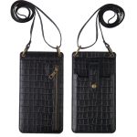 Wholesale Women Fashion Multifunctional Crossbody Vertical Retro Mini One Shoulder Crocodile Pattern Coin Purse - Image 30