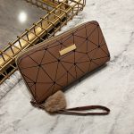 Wholesale Women Fashion Rhombus Hair Ball Long Zipper Coin Purse - Image 15