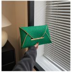 Women Fashion Personality Solid Color Clutch Bag - Image 16