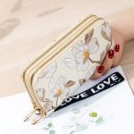 Women Fashion Floral Long Zipper Purses - Image 10