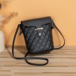 Women Fashion Casual Rhombic Embroidered Crossbody Purses - Image 10