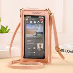 Women Fashion Touch Screen Phone Transparent Mini Purses - Image 10
