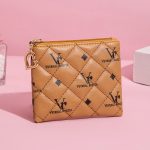 Wholesale Women Fashion Rhombic Letters Square Zipper Purses - Image 10