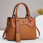 Wholesale Women Casual Solid Color Shoulder Handbag Bag - Image 6