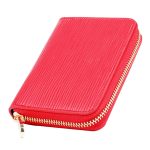 Men Solid Color Short Zipper Wallet - Image 10