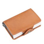 Men'S Short Multi-Card Aluminum Alloy Anti-Theft Magnetic Buckle Card Holder - Image 10