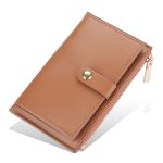 Multifunctional Wallet Zipper Solid Color Wallet - Image 10