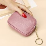 Women Fashion Solid Color Zipper Small Wallet - Image 10