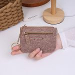 Women Fashion Solid Color Mini Card Holder Wallet - Image 10