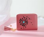 Women Fashion Pu Leather Zipper Multi Card Slot Mini Short Wallet - Image 14