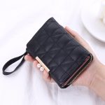 Women Fashion Pu Leather Mini Zipper Compact Wallet - Image 16