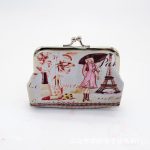 Women Fashion Digital Printing Compact Clip Wallet - Image 15