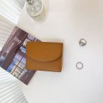 Women Simple Solid Color Flap PU Mini Wallet - Image 10