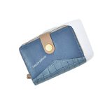Women Fashion Simple Zipper PU Wallet - Image 10